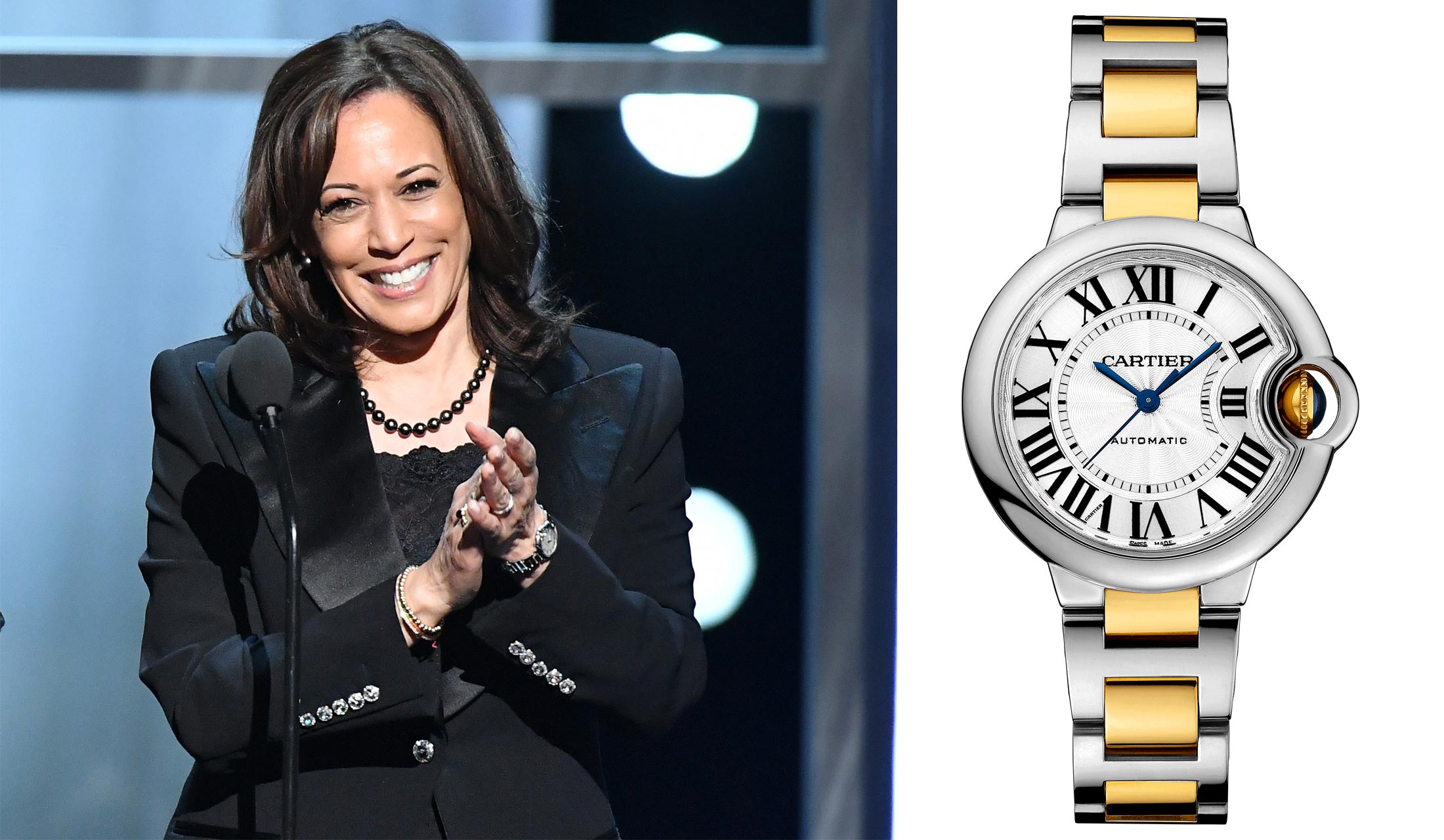 カマラ ハリスの愛用時計とは カルティエ バロン ブルー が授ける品格と自信 Precious Jp プレシャス