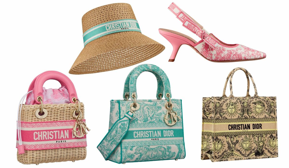 Christian Dior グリーン半袖ニット　ディオリヴィエラコレクション Christian Dior グリーン半袖ニット ディオリヴィエラコレクション