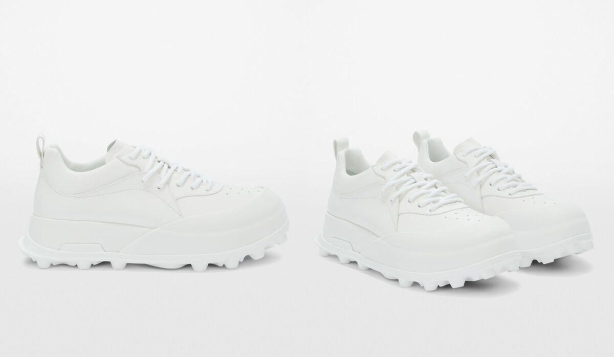 【シューキーパー付】JIL SANDER ORB スニーカー 39 White ジル サンダー〉から新たなシグネチャースニーカー「ORB」が誕生