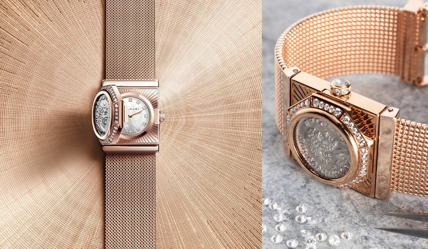 ブルガリの新作ウォッチ『ミラネーゼ モネーテ』