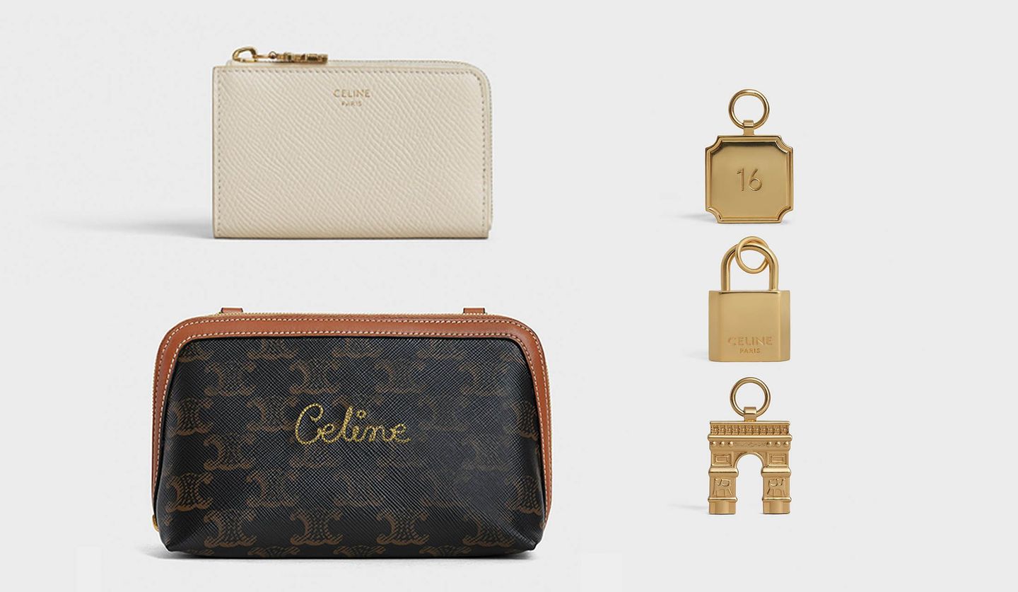 セリーヌの財布、クラッチ、チャーム