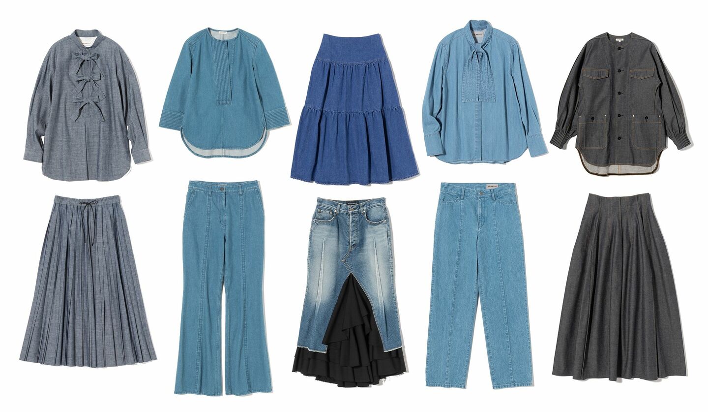 デパリエ、エストネーション、マディソンブルー、オブリオ、ブラミンクのデニムウエア