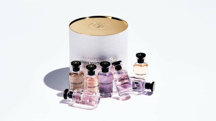 ルイ・ヴィトンのフレグランスミニボトルセット