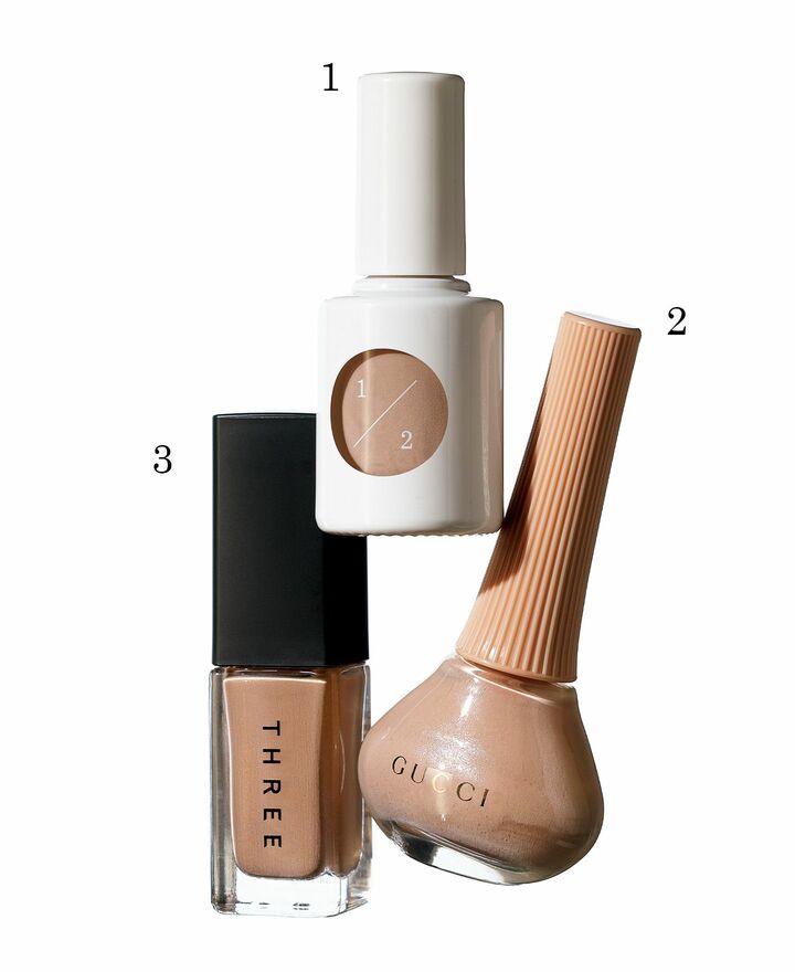 ネイル_1,ベージュ_1