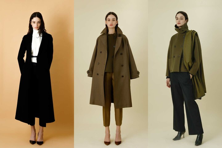 サードトリオンフのカシミアコート3種