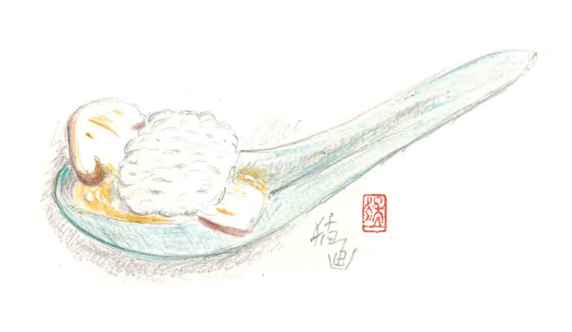 鱧と松茸の鍋
