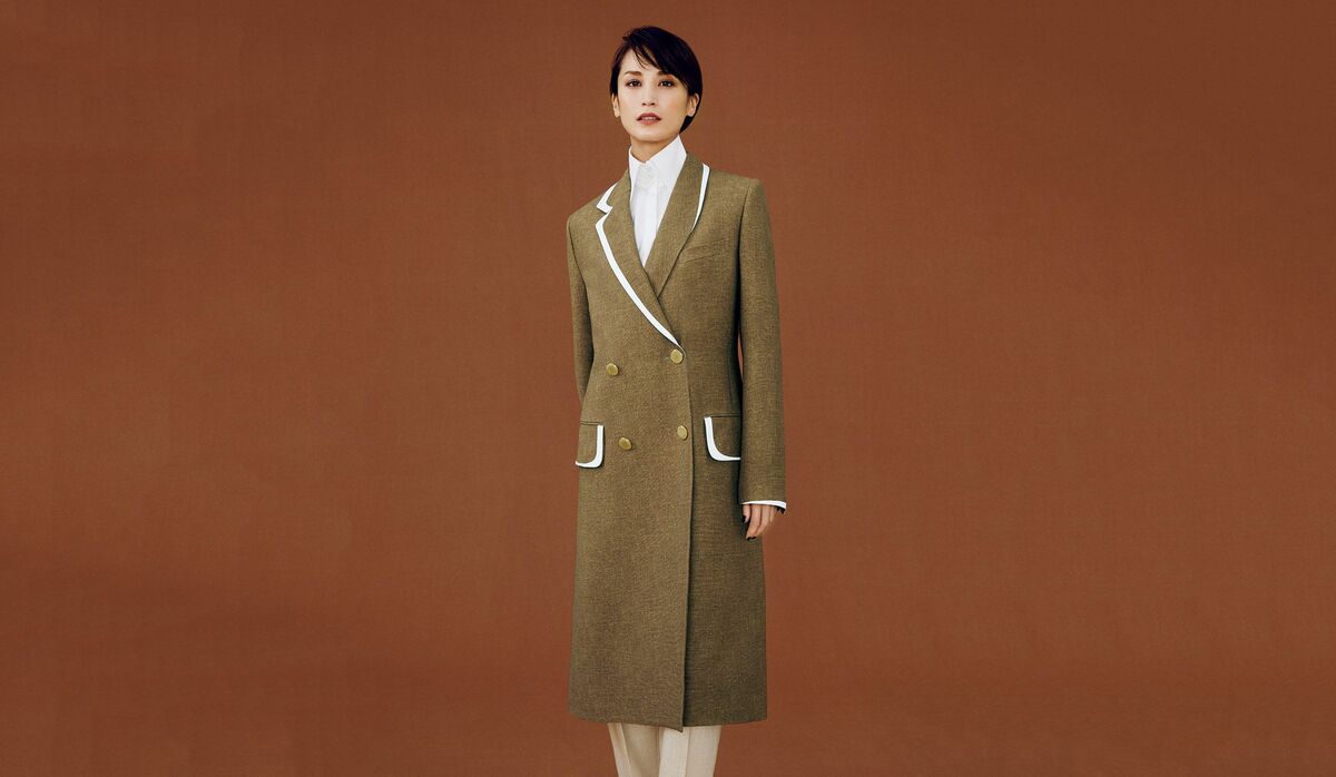 ブラウン チェスターコート FENDI ブラウン チェスターコート