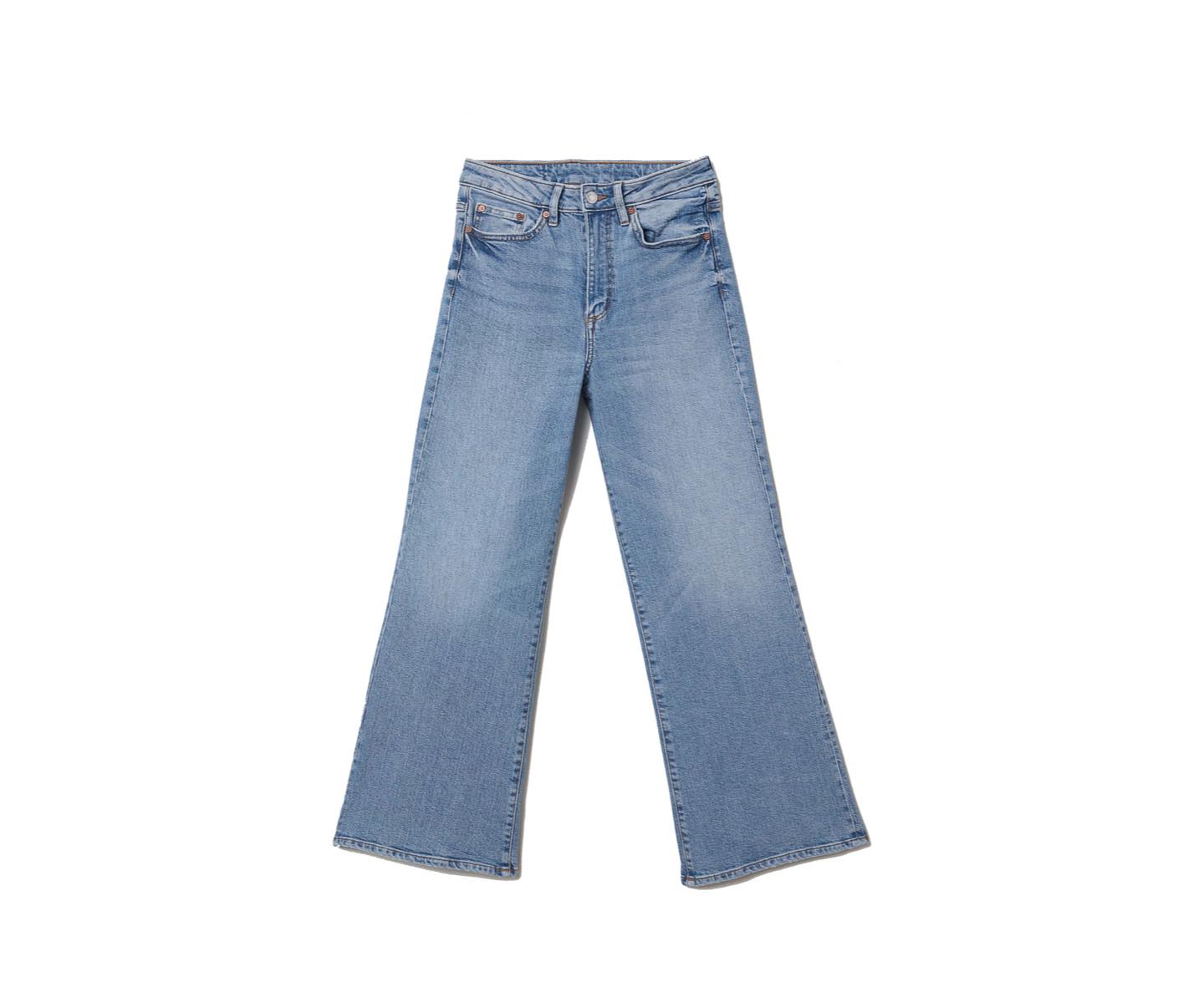 ワイドデニムパンツ¥3,999