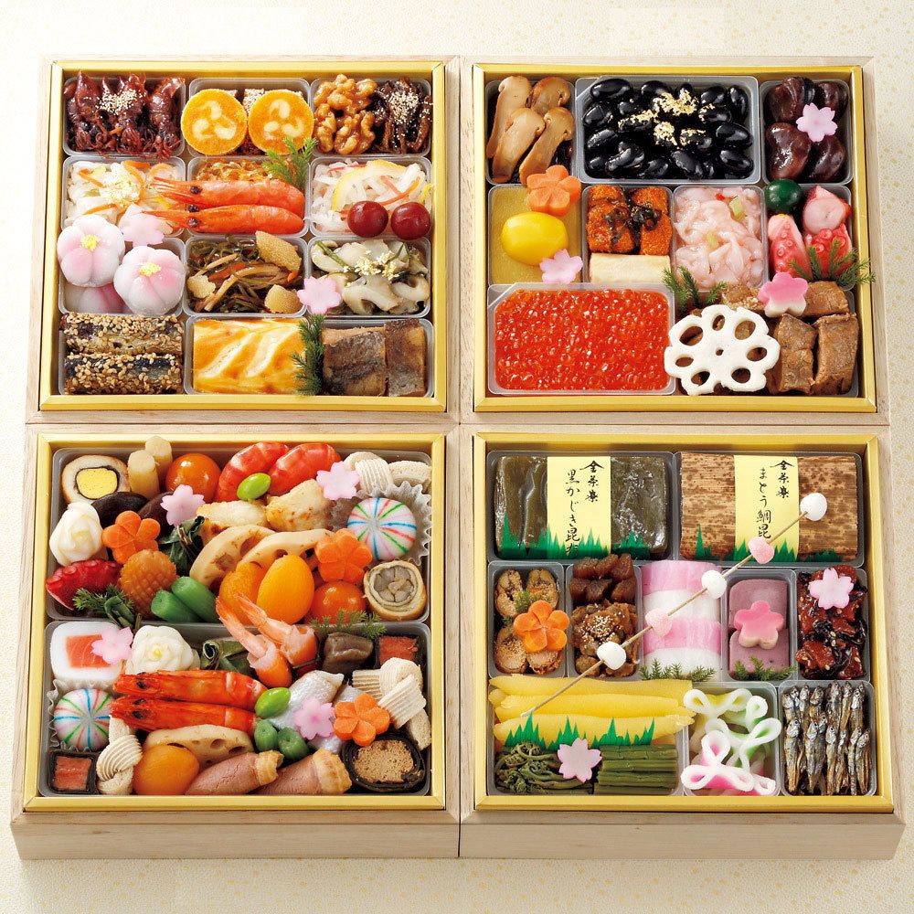 金茶寮『おせち料理 与段重』