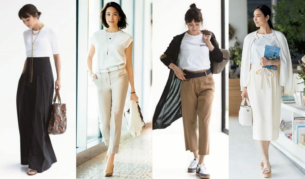 レディース白tシャツ31選 最強の白tシャツコーデやおすすめブランドアイテムまとめ Precious Jp プレシャス