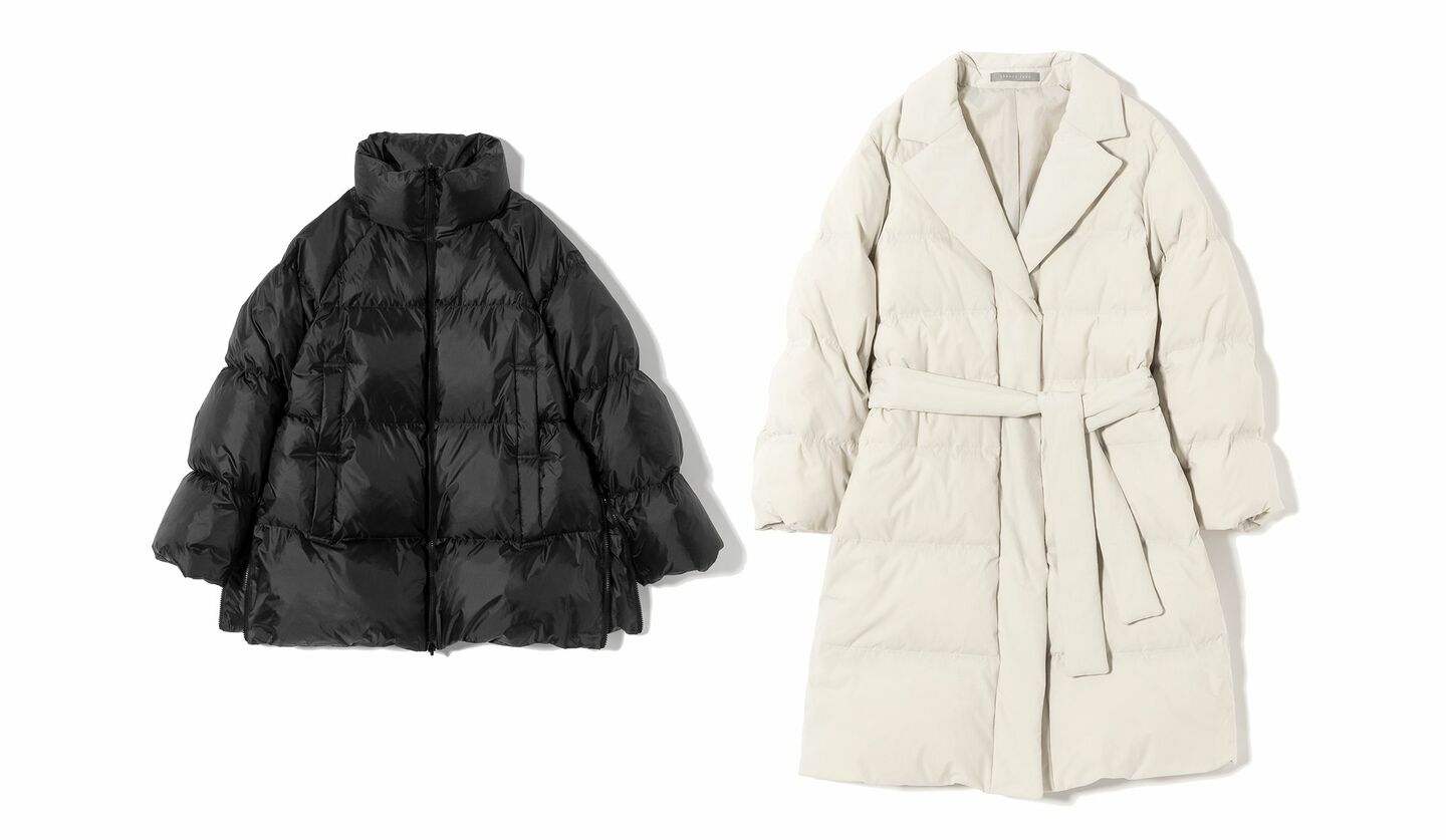 「セオリーリュクス」のダウンウエア