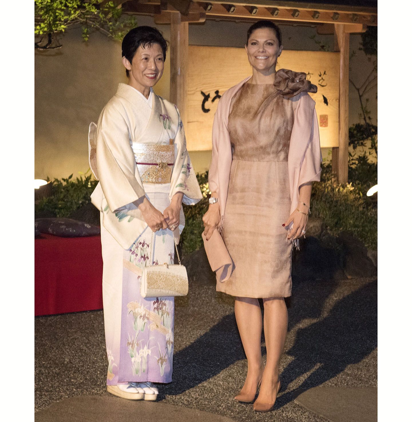 2017年の来日 高円宮妃久子さまと会食
