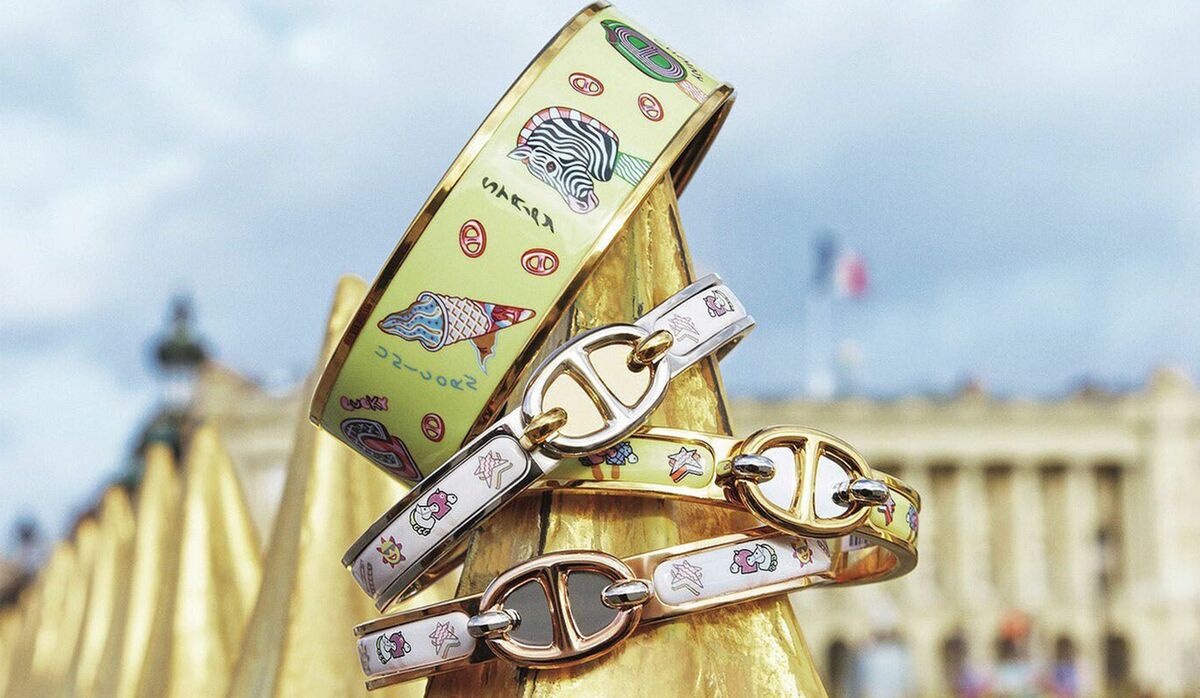【HERMES】エルメス ネックレス ファニーアイスクリーム Sモデル HERMES 最新作 ネックレス お洒落 Medaille Funny Ice Cream PM