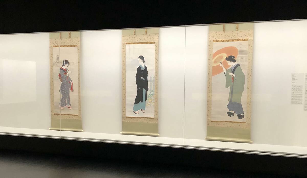 鏑木　清方【築地明石町】、年代物、希少画集画、状態良好 鏑木清方「築地明石町」 極私的鑑賞記 - かぼてん日記