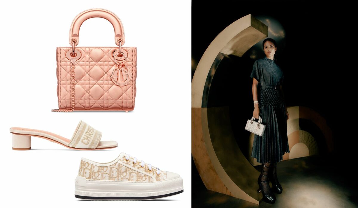 Dior エディ期　ショルダーバッグ ゴールド　限定色 ディオールのカプセルコレクション「ディオール ゴールド」が再登場