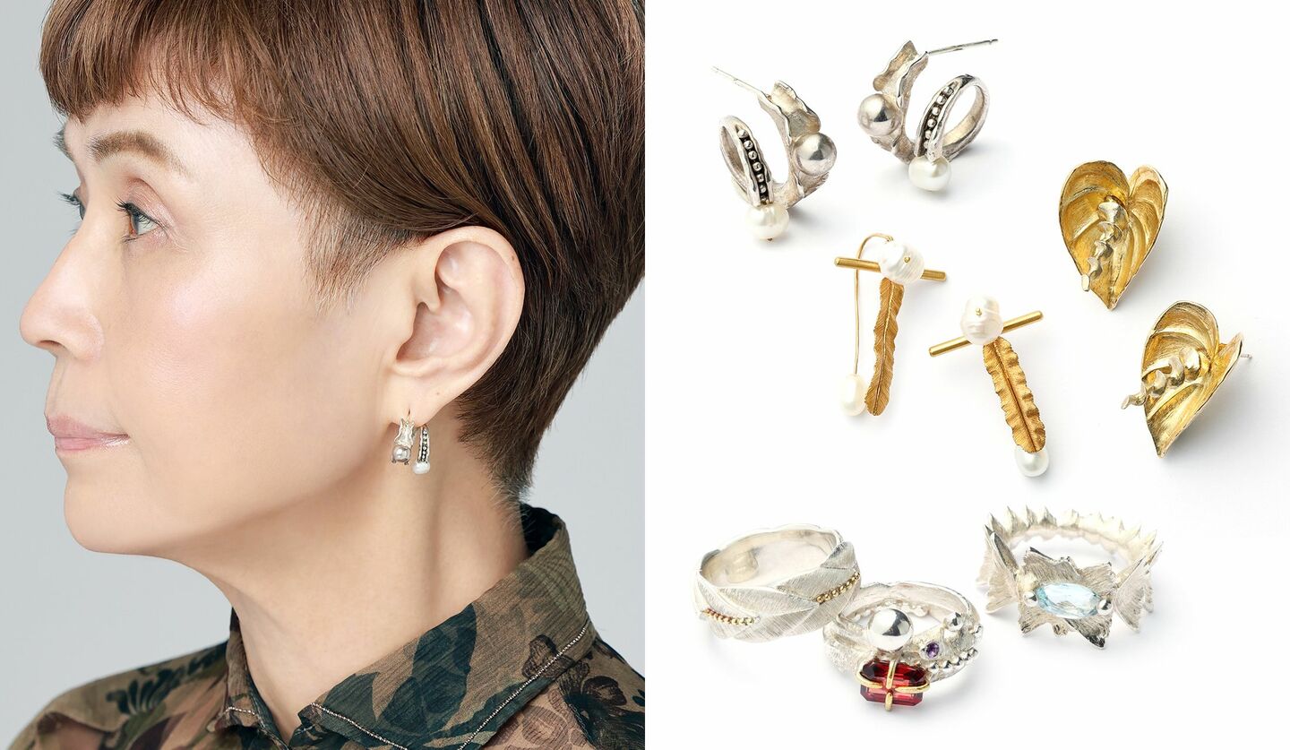 スタイリストの犬走比佐乃さんと「A few」のジュエリー