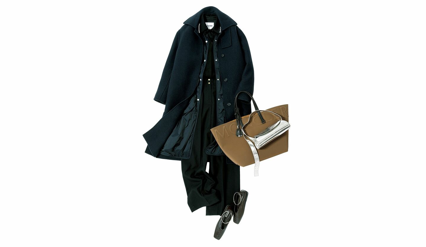 モンクレール ＋ ジル サンダーのコート『バレレン』