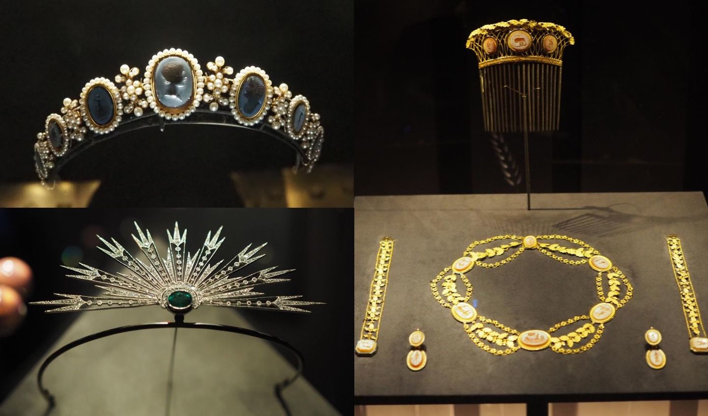 「ショーメ　時空を超える宝飾芸術の世界」で展示されているジュエリー