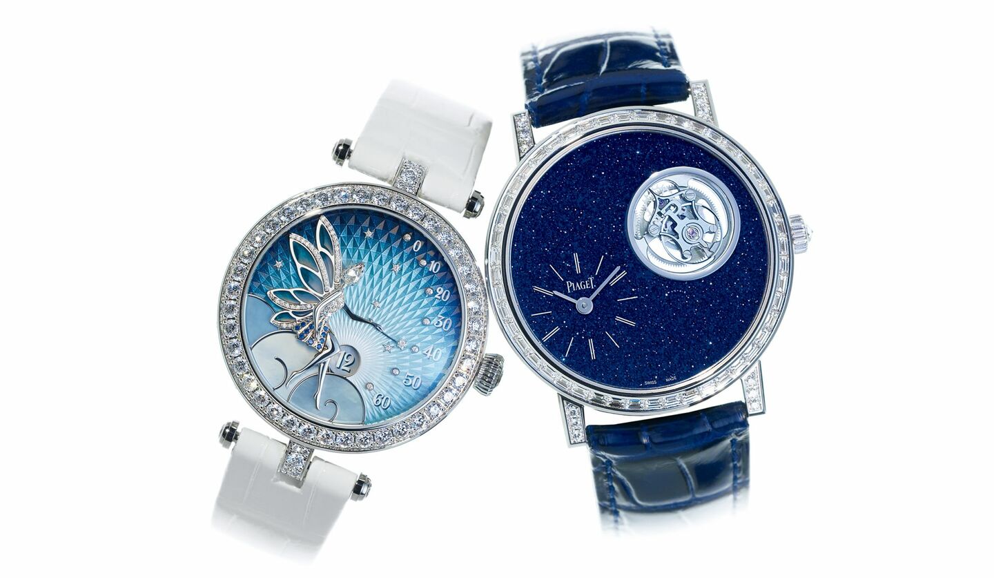 ピアジェの腕時計『アルティプラノ トゥールビヨン』、ヴァン クリーフ＆アーペルの腕時計『レディ フェアリー ウォッチ』