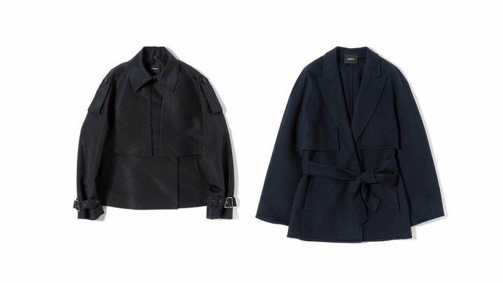 アクリスのアウター2種