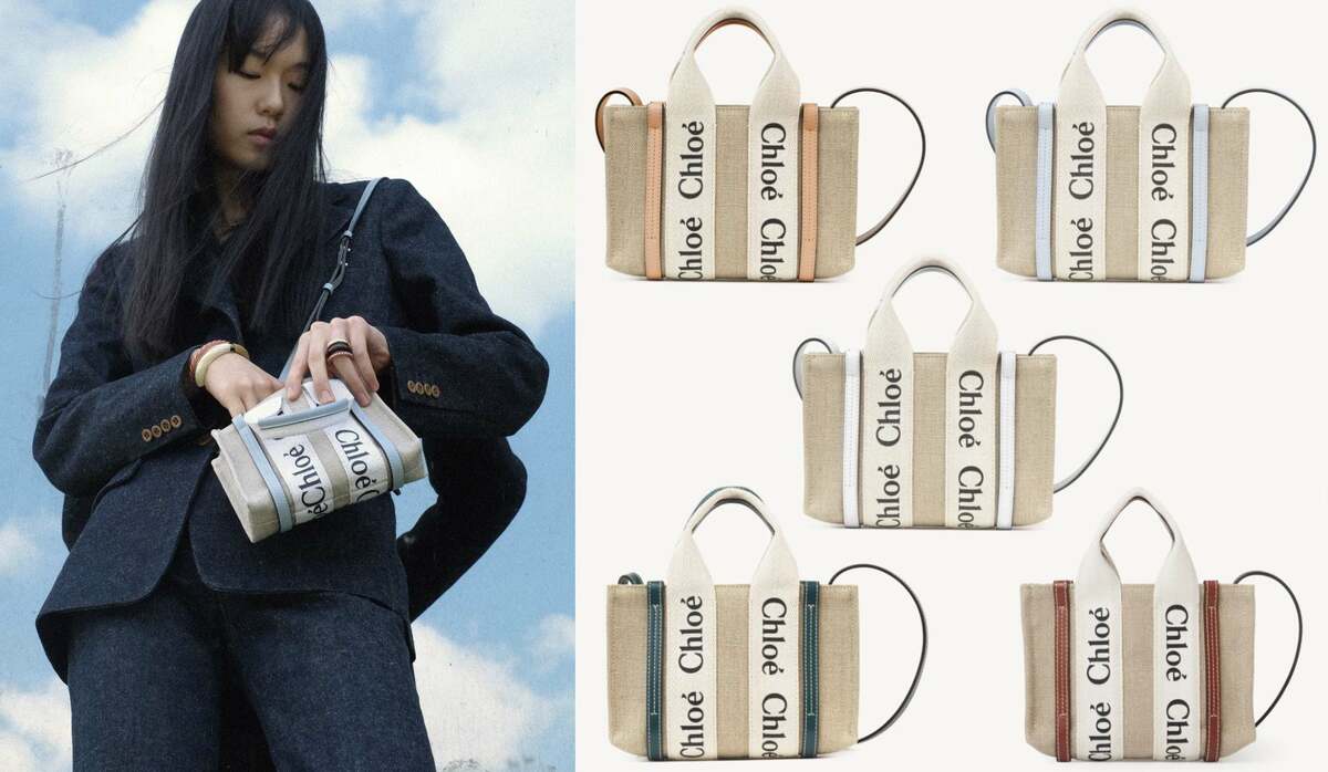 クロエ/ウッディミニトートバッグ クロエの大ヒットトートバッグ「ウッディ」に待望のミニサイズが