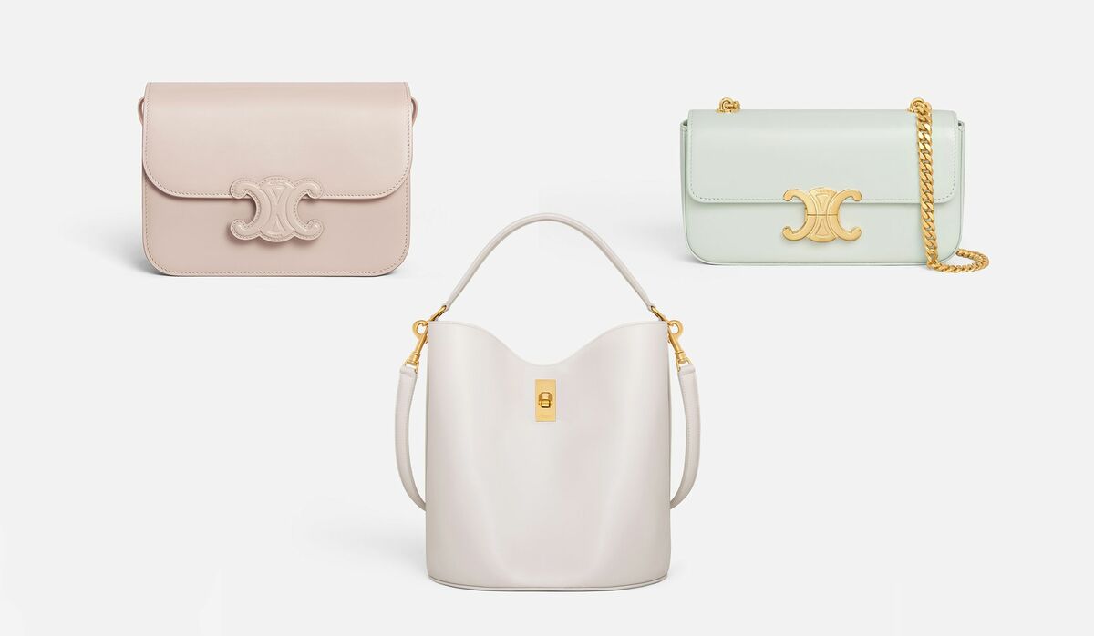 大人の色味◇CLARA ティーン バッグ◇CELINE CELINE セリーヌ ハンドバッグ Bucket Clara バケット クララ