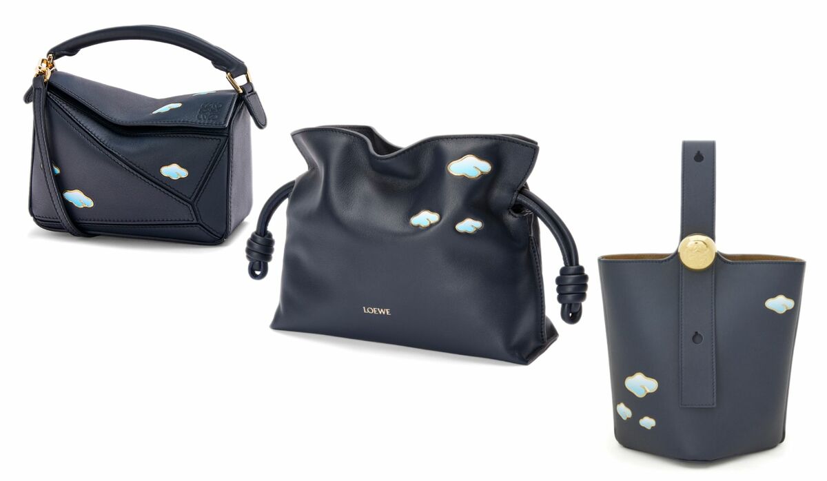 【LOEWE】ロエベ 2025-2026aw ペブル バケットバッグ ブラック ☆大人気☆【Loewe】 ペブル バケットミニバッグ/メローカーフ