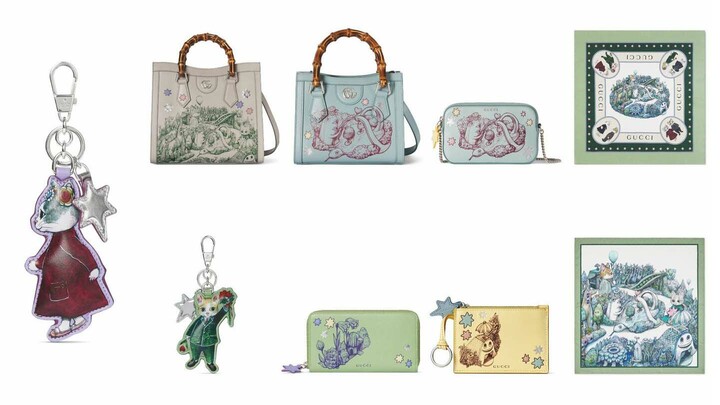 グッチとヒグチユウコのコラボレーションコレクション