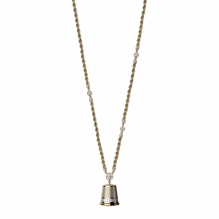 Часы-колье Chanel "Thimble Long Necklace Couture"