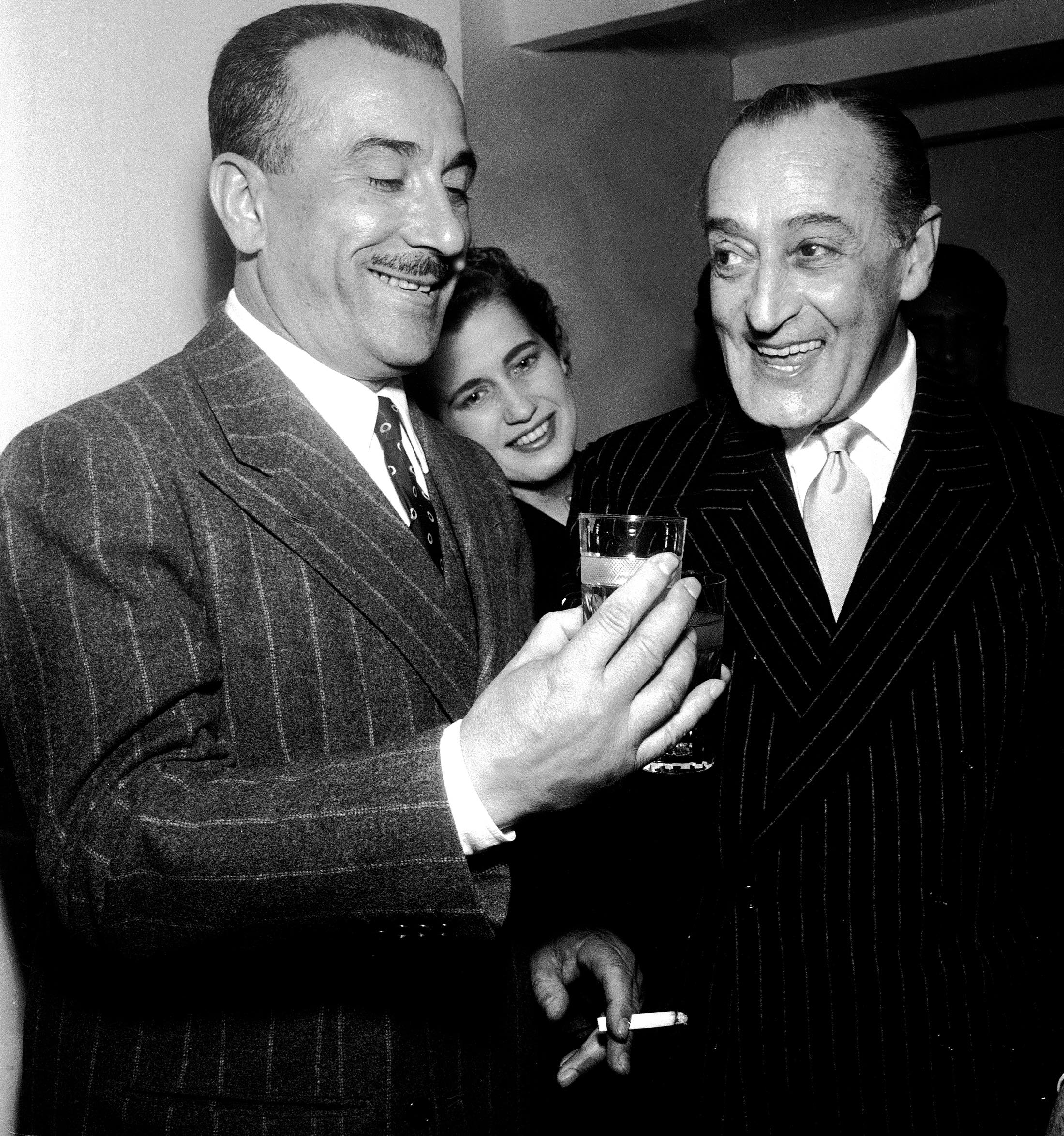 「イタリアのチャップリン」と呼ばれた、ナポリの伝説的喜劇役者トト(1898~1967年)。写真:Alinari/アフロ
