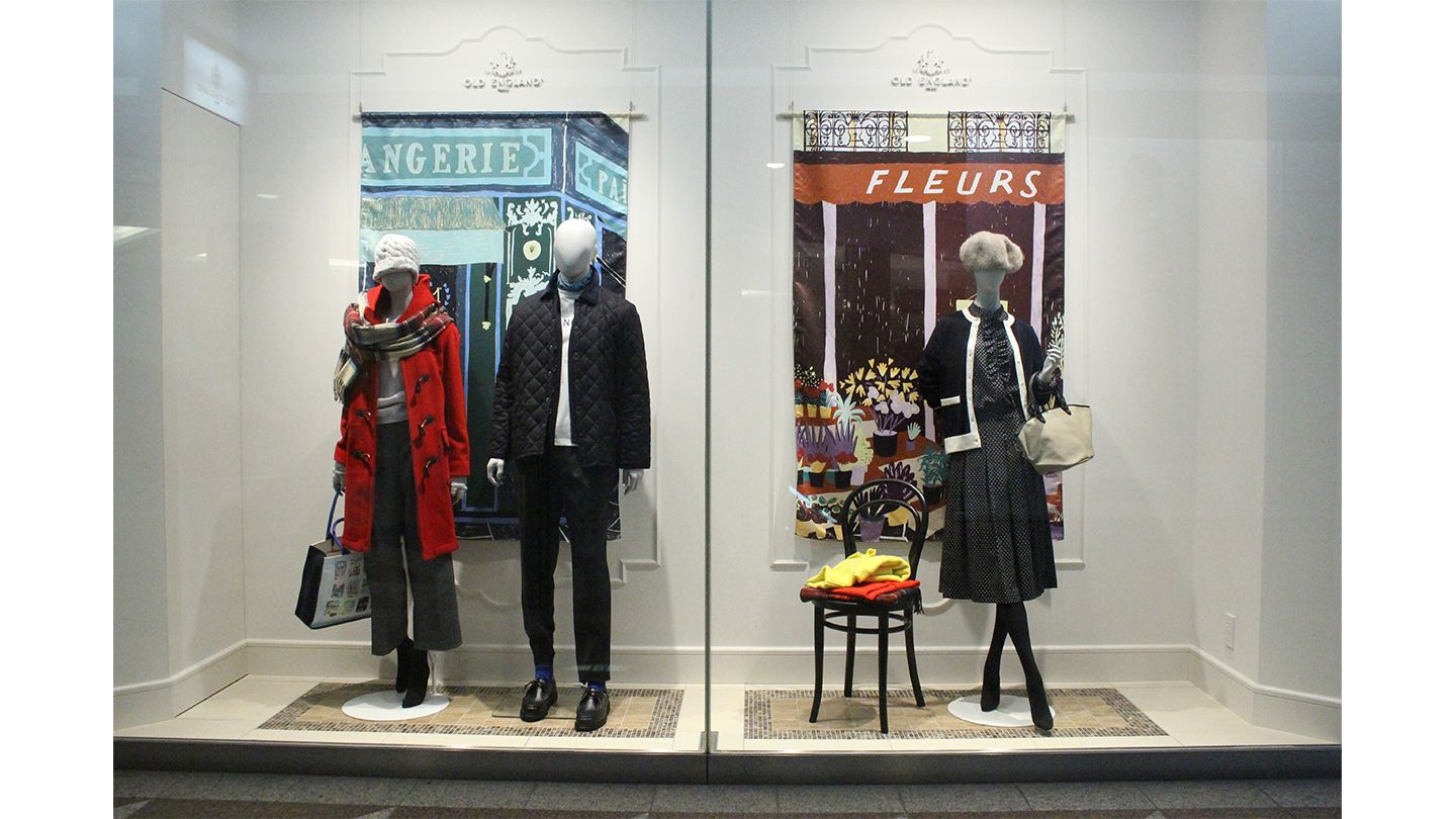 オールドイングランド広尾店の店内