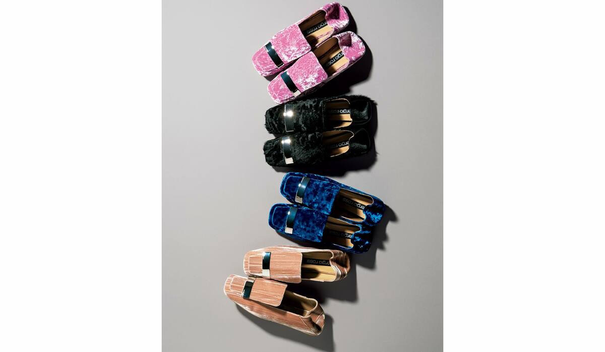 セルジオ ロッシ」人気の『sr1 SLIPPER』からルームシューズが