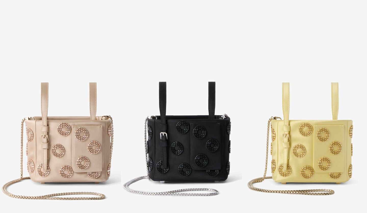 ヴァレクストラの人気バケットバッグにナノサイズが登場