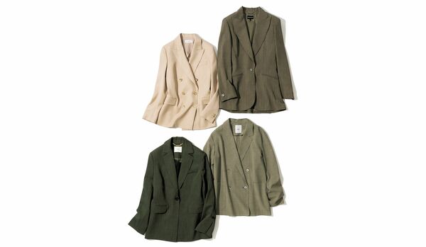 トレンド感が香る「軽やかアースカラー」ジャケット４選｜ジェントル＆リラクシーな色とシルエット