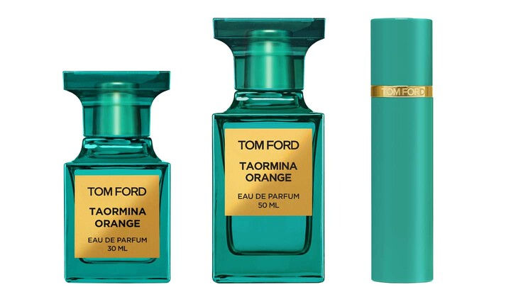 「トム フォード ビューティ」の新作フレグランス「タオルミナ オレンジ オード パルファム スプレィ」