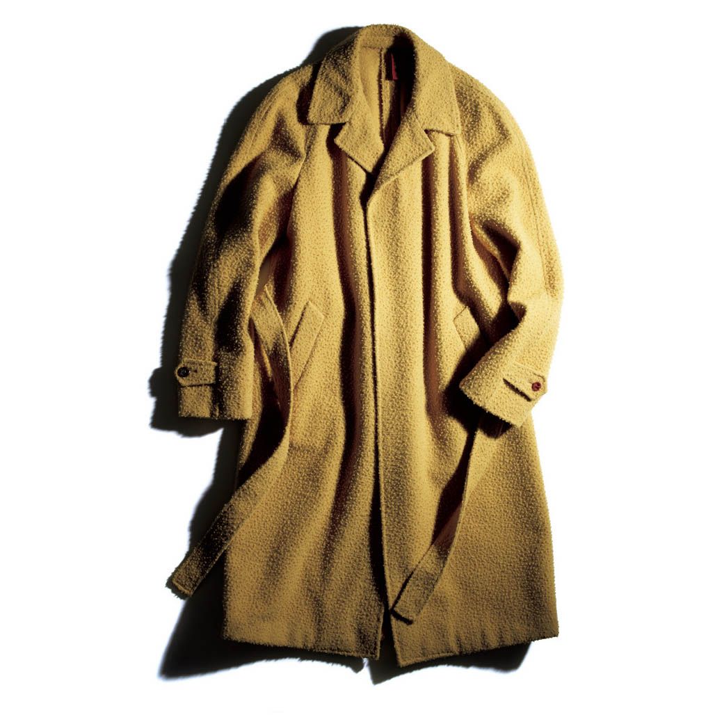 名品DATA コート¥154,000(バインド ピーアール) ●素材:ウール100% ●サイズ展開:46~50 ●色展開:1色のみ