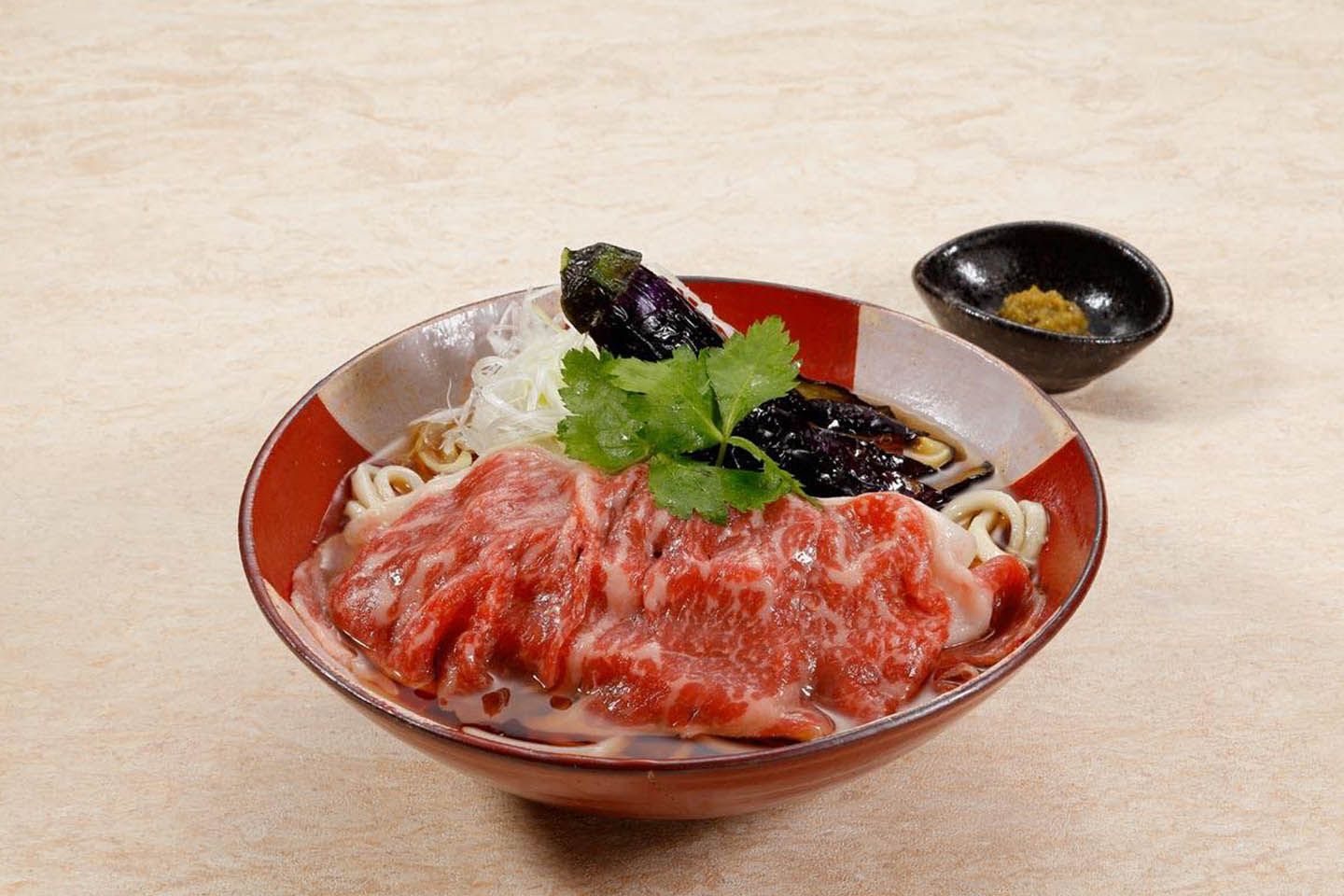 「那須野ヶ原牛サーロインのしゃぶしゃぶうどん」¥1,274(税込)