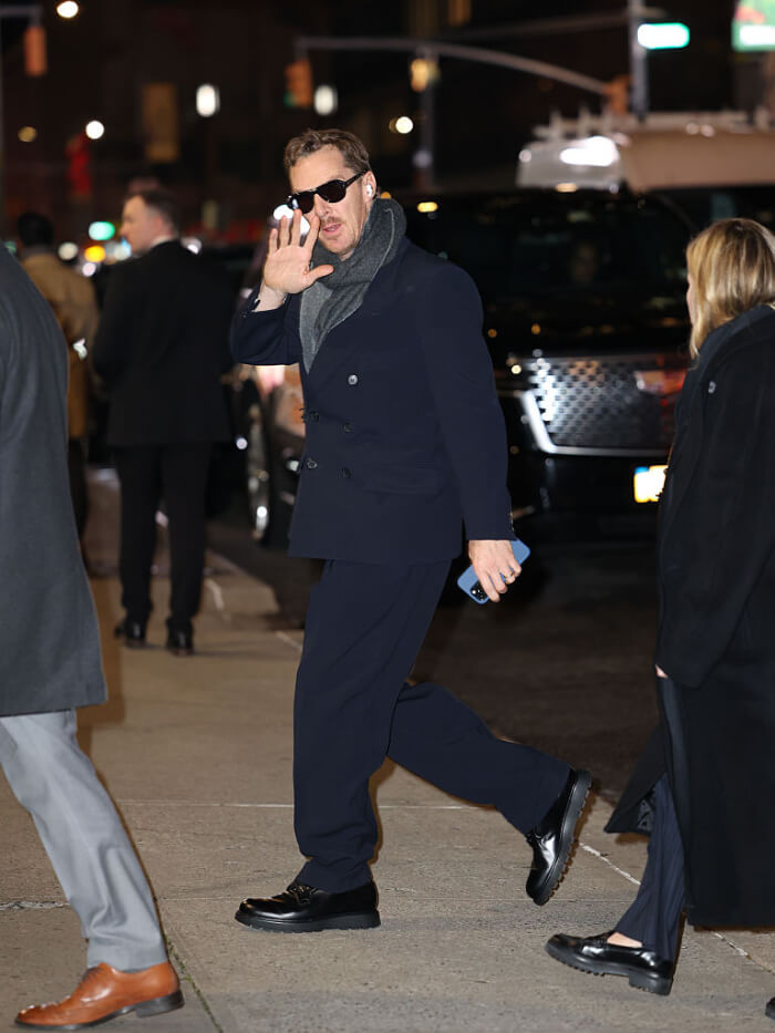 2025年11月19日、トーク番組『ザ・レイト・ショー・ウィズ・スティーヴン・コルベア』収録現場。