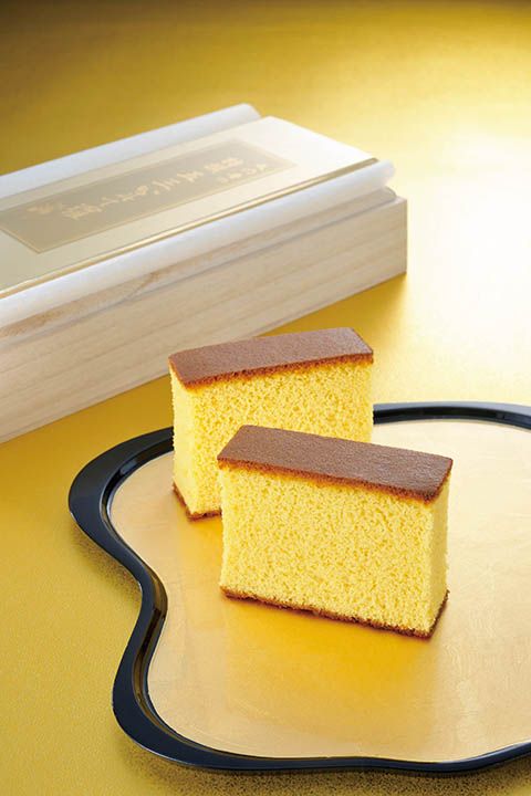 「文明堂日本橋」特撰五三カステラ1B号(桐箱) 内容量:480g ¥3,240(税込)