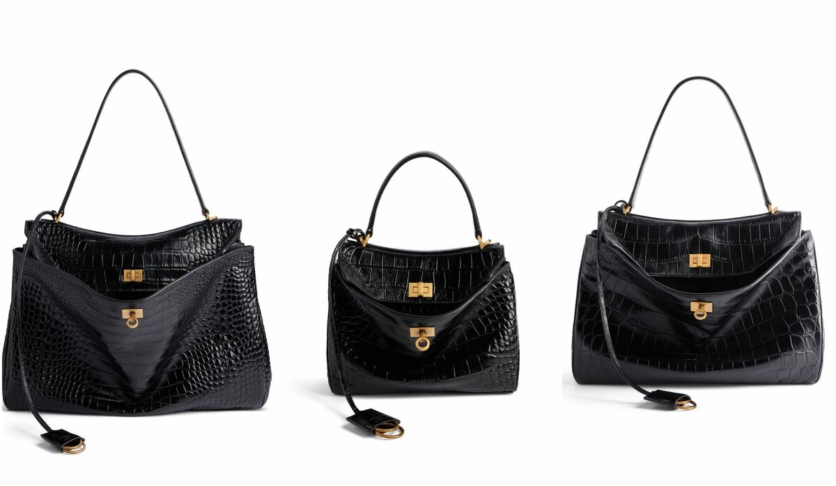 【新作】バレンシアガ RODEO スモール ハンドバッグ ロデオ BALENCIAGA】Rodeo Bag ロデオ トップハンドル スモール