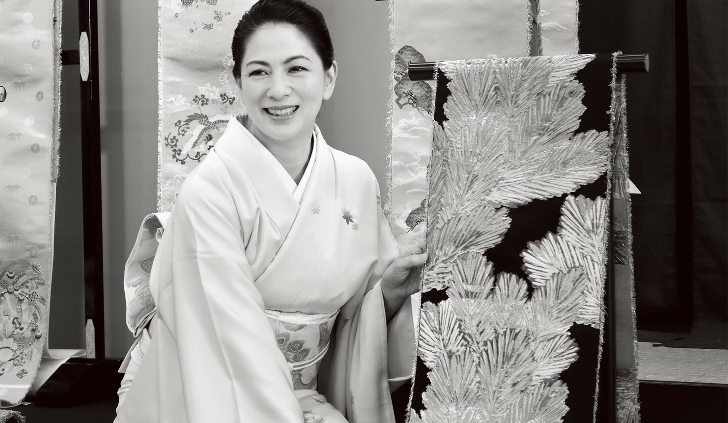 着物コンシェルジュで「服部商店」の代表の服部雅美さん