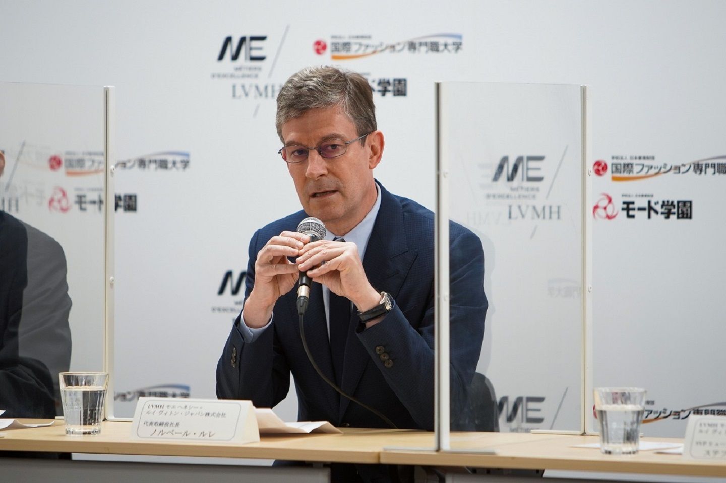 LVMH ジャパン 代表取締役社⾧のノルベール・ルレ氏