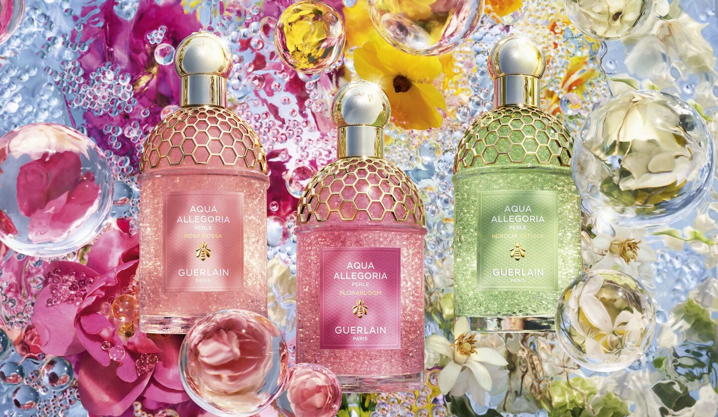 ゲランのフレグランスコレクション『アクア アレゴリア』の限定品「アクア アレゴリア ペルレ」