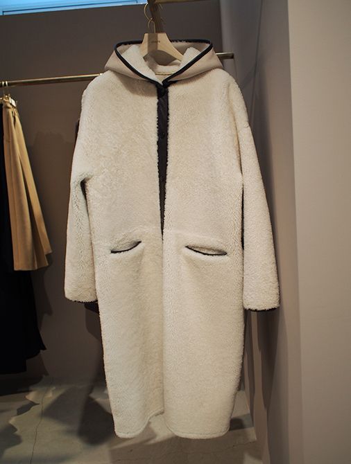 ebure(エブール)2017秋冬展示会ボアコート¥320,000