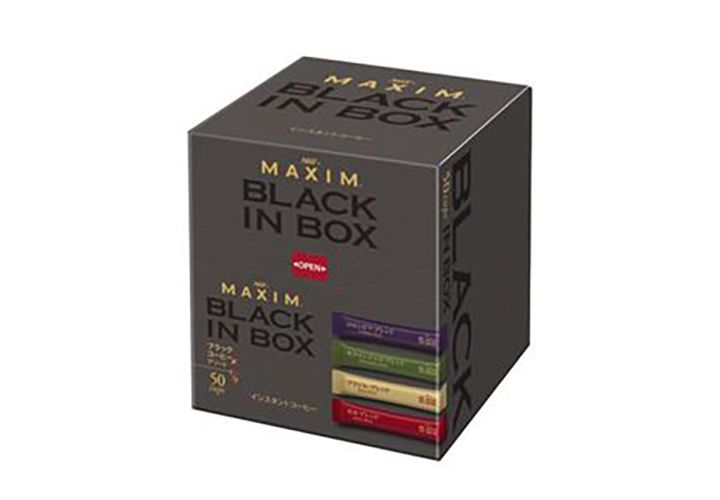 「マキシムブラックインボックス アソート50P」(AGF)価格 ¥14,455