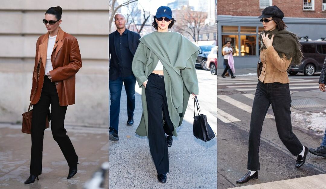 ケンダル・ジェンナー最新！「黒パンツ」のシックな活用法3選【海外