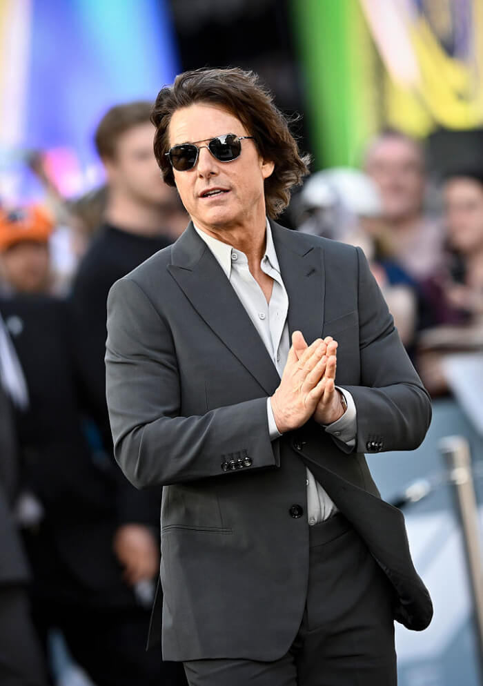 2025年6月23日、ロンドンのシネワールド・レスター・スクエアで行われた『F1／エフワン』ヨーロッパプレミア。ブラッド・ピットが主演を務めたカースポーツ映画。