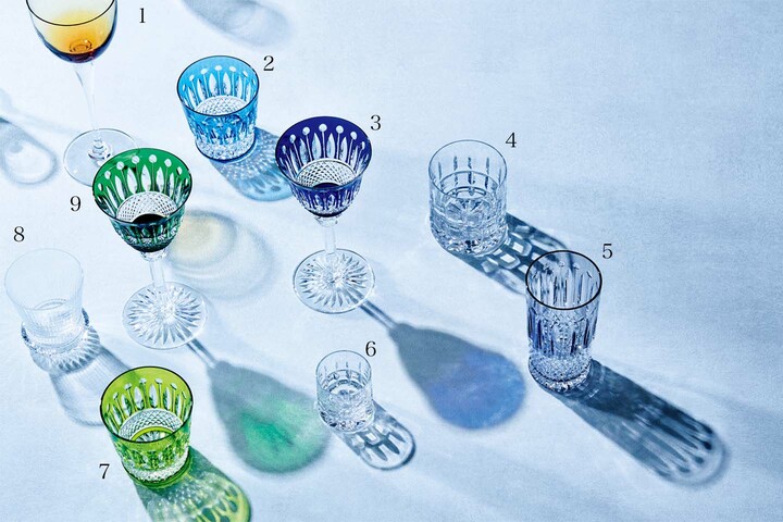 「サンルイ」のグラス9種