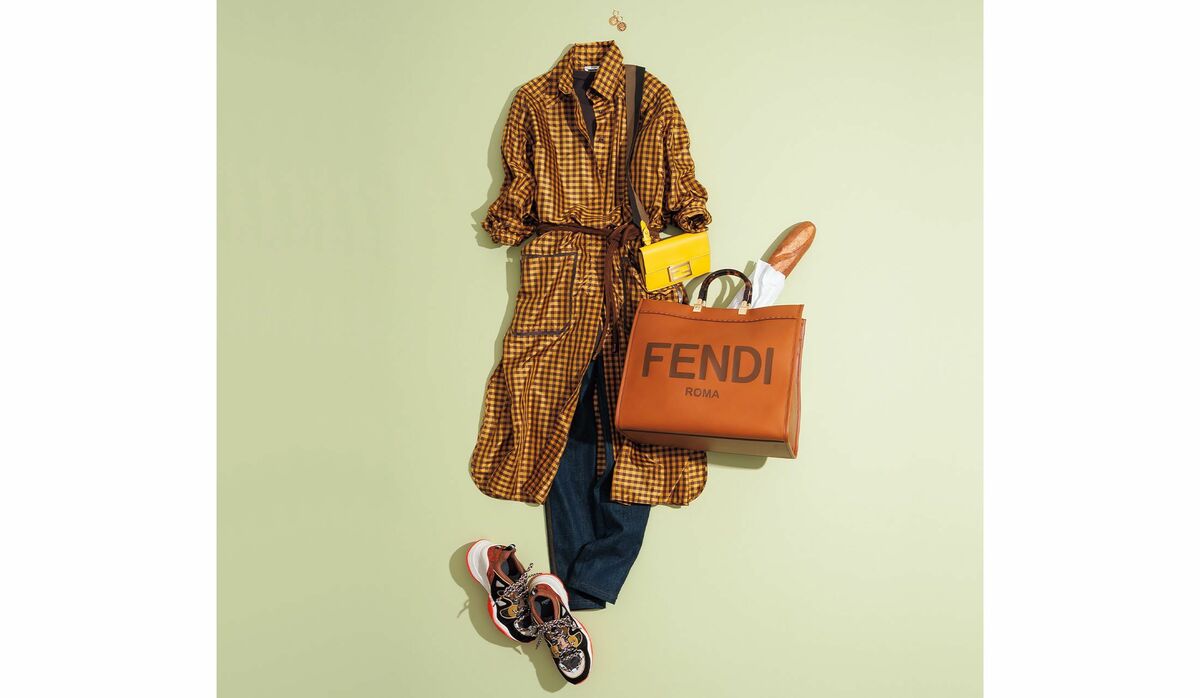 ７月５日のコーデ ギンガムチェックのシャツワンピースをさらりとはおり 軽快に Precious Jp プレシャス