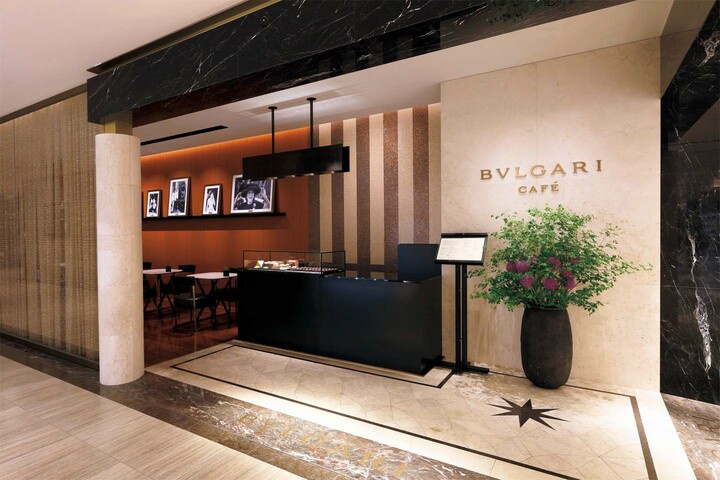 「HANKYU LUXURY」の「ブルガリ オオサカ カフェ」